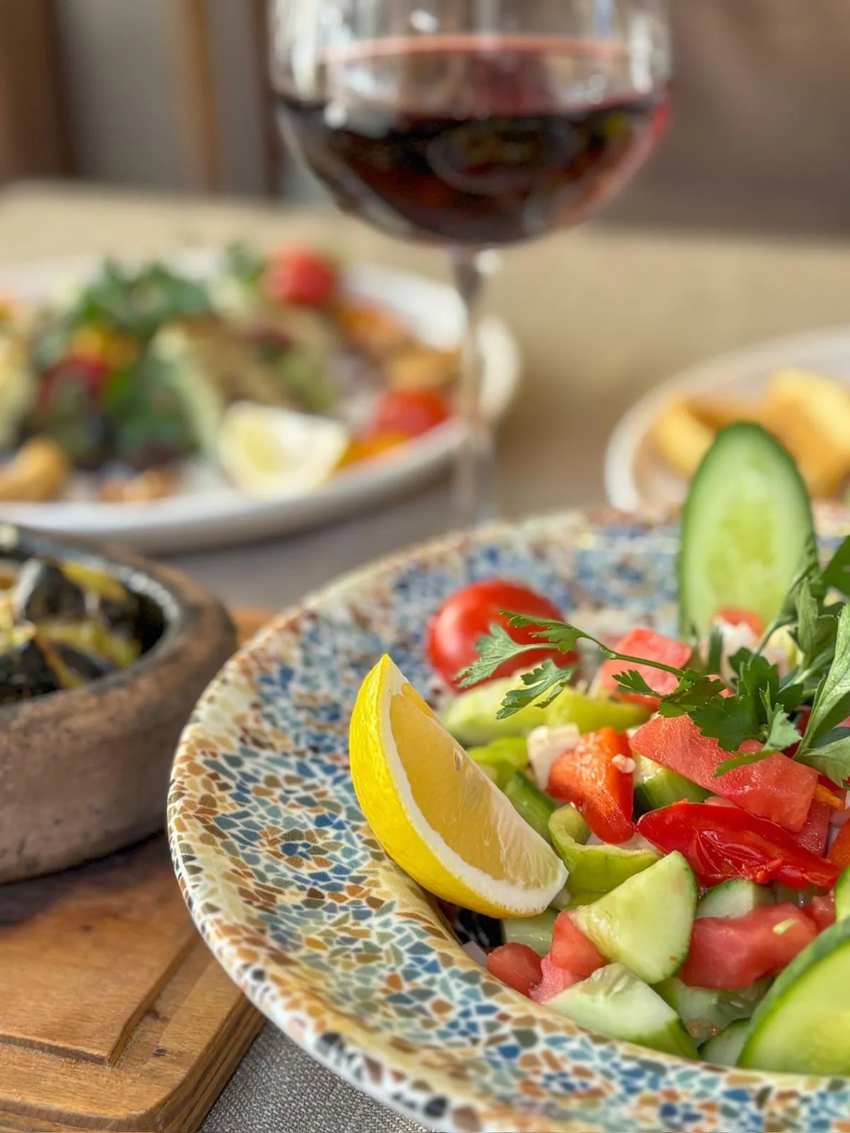 Shepherd's Salad — Novas Hagiasophia, Taksim