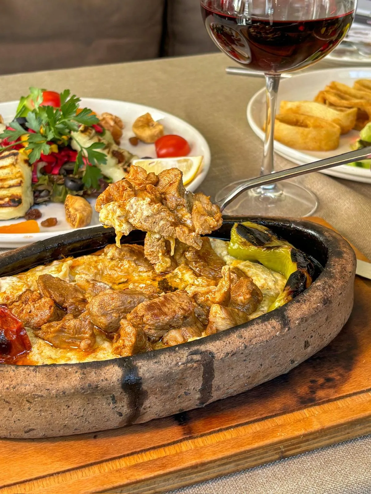Meat Casserole — Novas Hagiasophia, Taksim