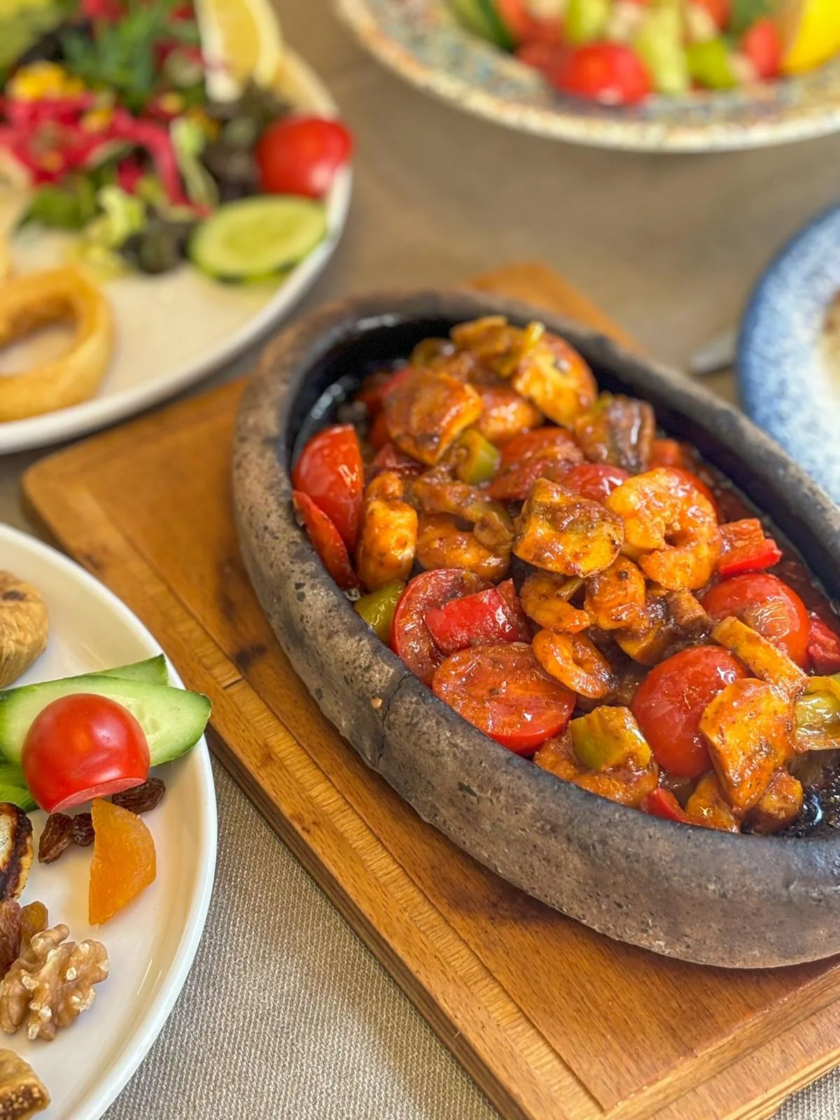 Shrimp Casserole — Novas Hagiasophia, Taksim