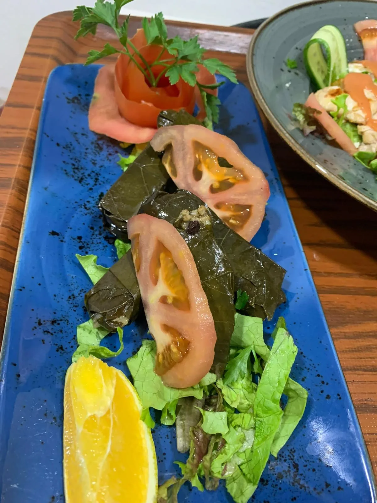 Zeytinyağlı yaprak sarması – Taksim meze